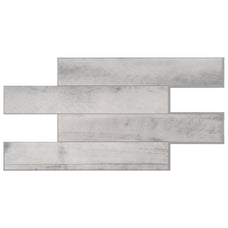 NORWAY Grey peel and stick backsplash tile smart tiles for kitchen, bathroom, vr and fireplace