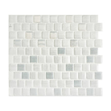 BRIXIA Grey peel and stick backsplash tile smart tiles for kitchen, bathroom, vr and fireplace