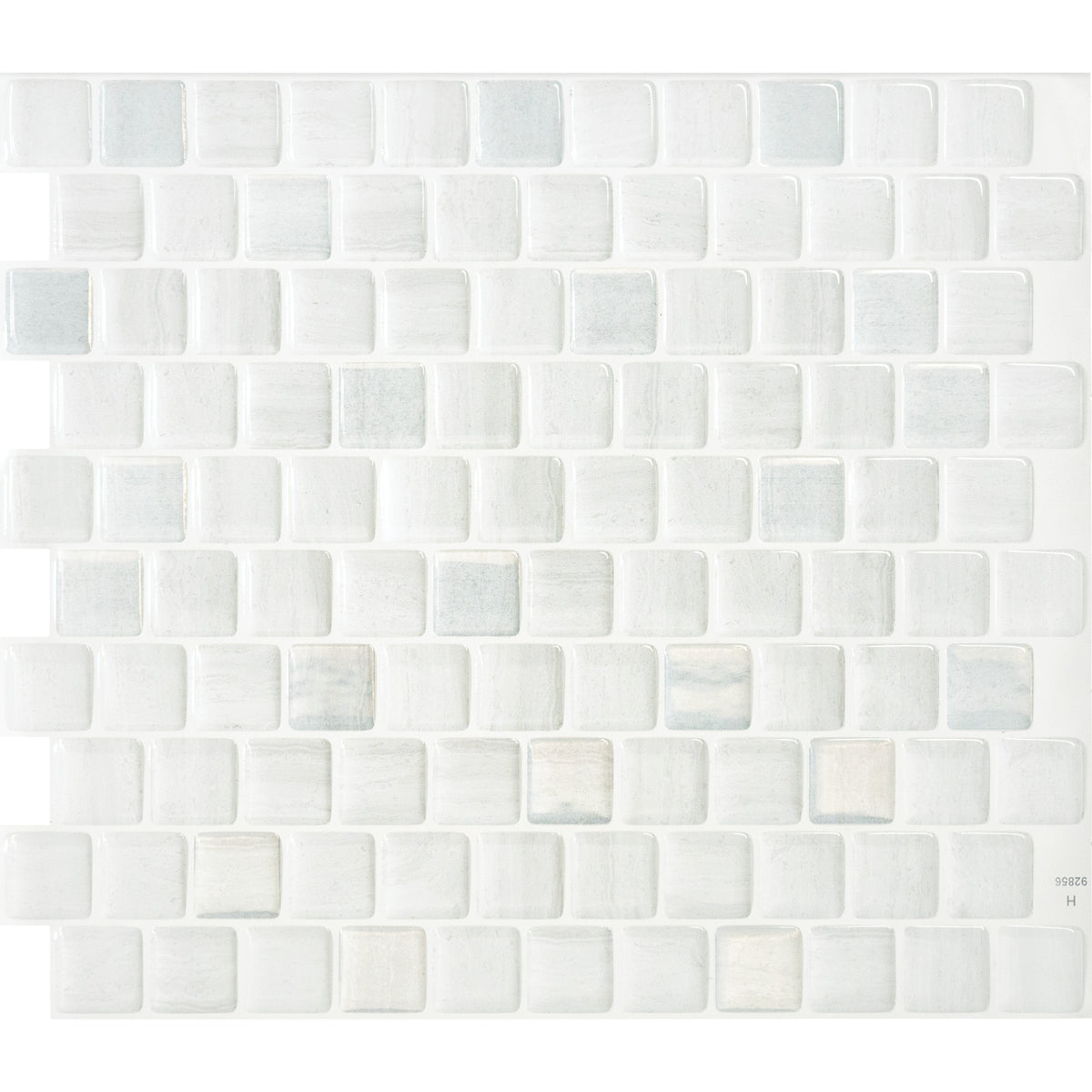 BRIXIA Grey peel and stick backsplash tile smart tiles for kitchen, bathroom, vr and fireplace