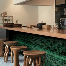 kitchen, bathroom peel and stick backsplash tiles METRO Green Smart Tiles