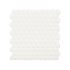 PENNY White peel and stick backsplash tile smart tiles for kitchen, bathroom, vr and fireplace