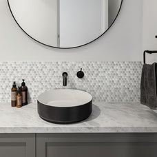 kitchen, bathroom peel and stick backsplash tiles PENNY Grey Smart Tiles
