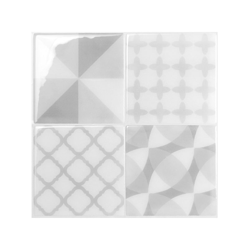Vintage grey peel and stick backsplash tile smart tiles for kitchen, bathroom, vr and fireplace