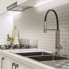 kitchen peel and stick backsplash tile Subway light grey Smart tiles