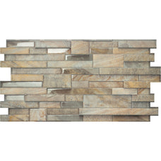 PIETRA Beige peel and stick backsplash tile smart tiles for kitchen, bathroom, vr and fireplace