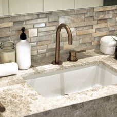 kitchen, bathroom peel and stick backsplash tiles PIETRA Beige Smart Tiles
