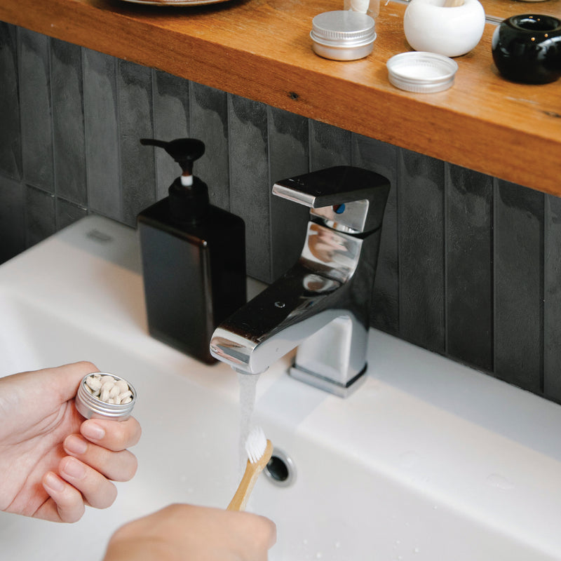 MOROCCO Black peel and stick backsplash tile smart tiles for kitchen, bathroom, vr and fireplace