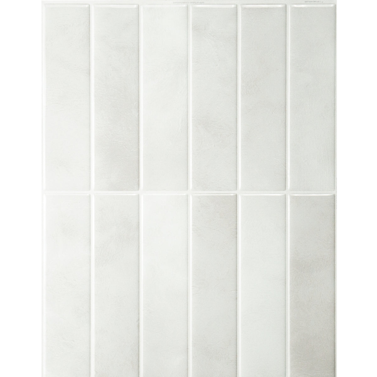 MOROCCO White Grey peel and stick backsplash tile smart tiles for kitchen, bathroom, vr and fireplace