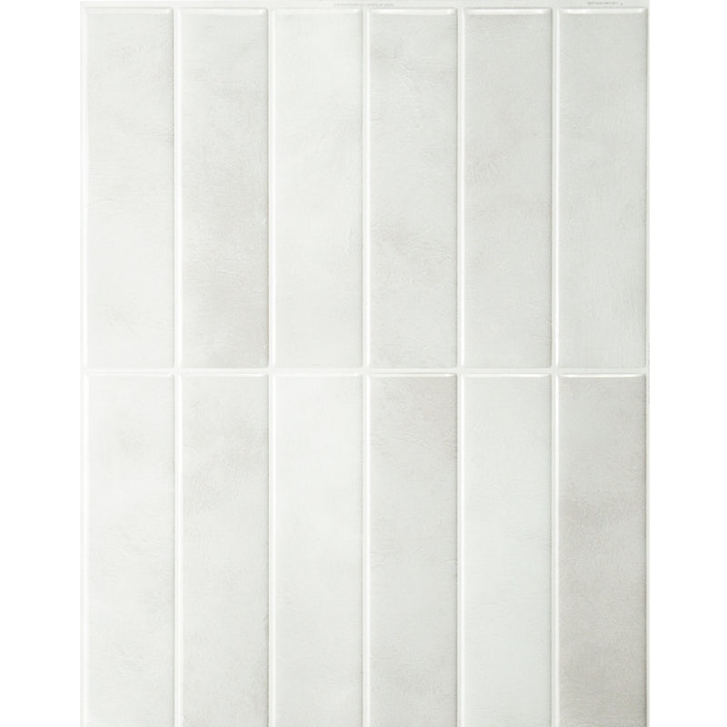 MOROCCO White Grey peel and stick backsplash tile smart tiles for kitchen, bathroom, vr and fireplace
