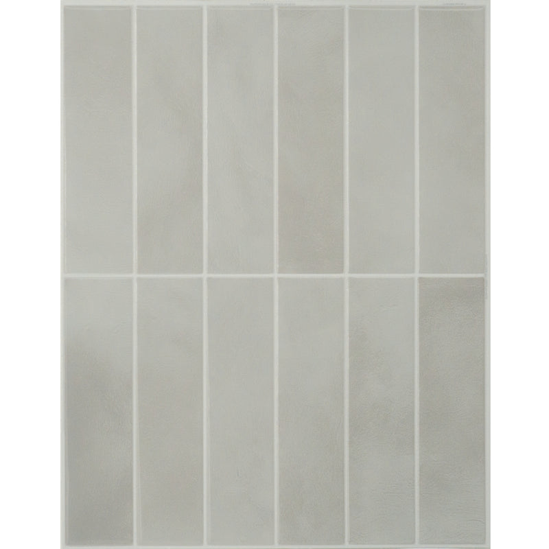 MOROCCO White Grey peel and stick backsplash tile smart tiles for kitchen, bathroom, vr and fireplace
