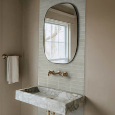 Bathroom peel and stick backsplash tiles MOROCCO White Grey Smart Tiles