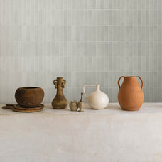 Kitchen peel and stick backsplash tiles MOROCCO White Grey Smart Tiles