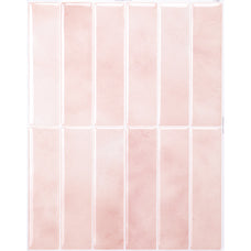 MOROCCO Pink peel and stick backsplash tile smart tiles for kitchen, bathroom, vr and fireplace
