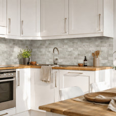 kitchen, bathroom peel and stick backsplash tiles METRO Beige Smart Tiles