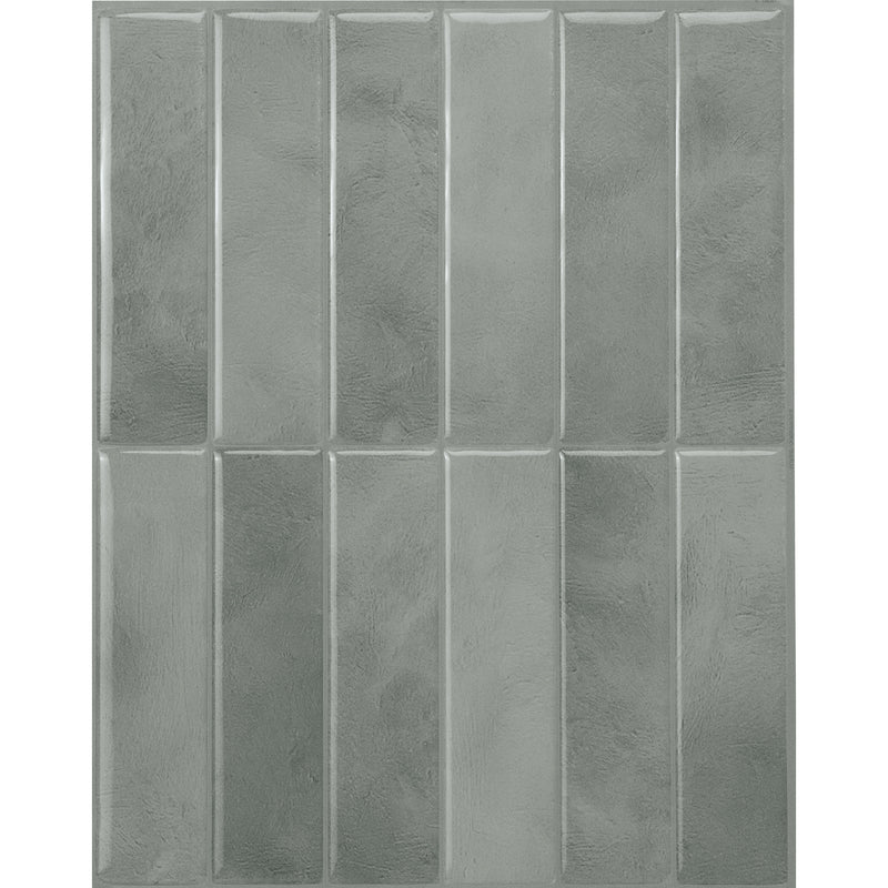 MOROCCO Grey peel and stick backsplash tile smart tiles for kitchen, bathroom, vr and fireplace