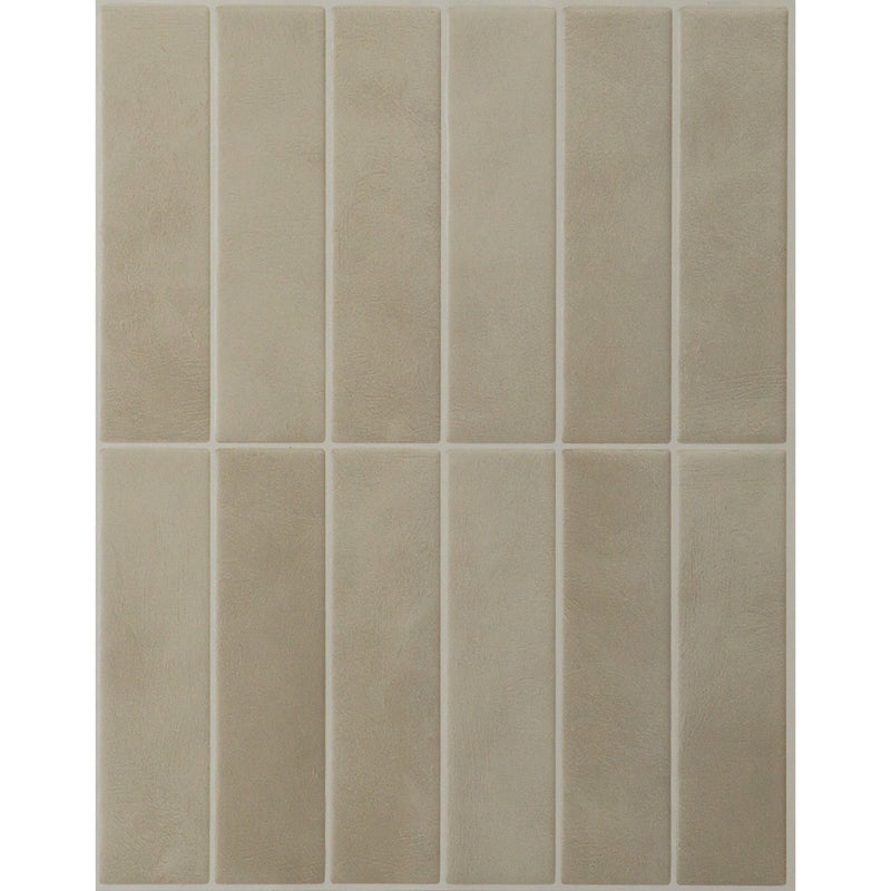 MOROCCO Beige peel and stick backsplash tile smart tiles for kitchen, bathroom, vr and fireplace