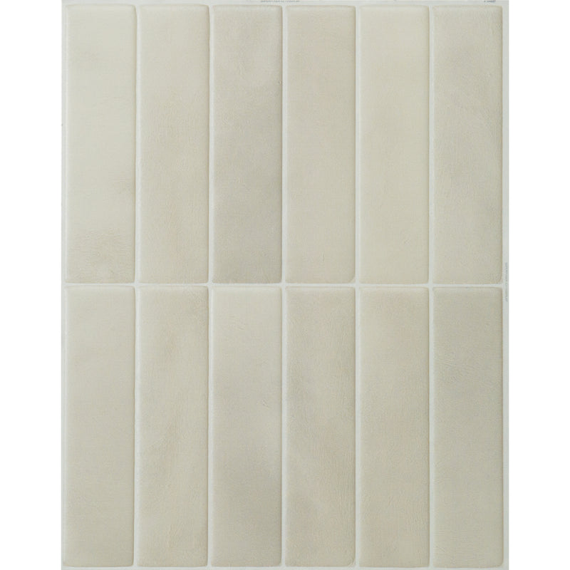 MOROCCO Beige peel and stick backsplash tile smart tiles for kitchen, bathroom, vr and fireplace