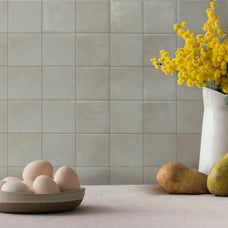 Kitchen peel and stick backsplash tile Zellige beige Smart Tiles