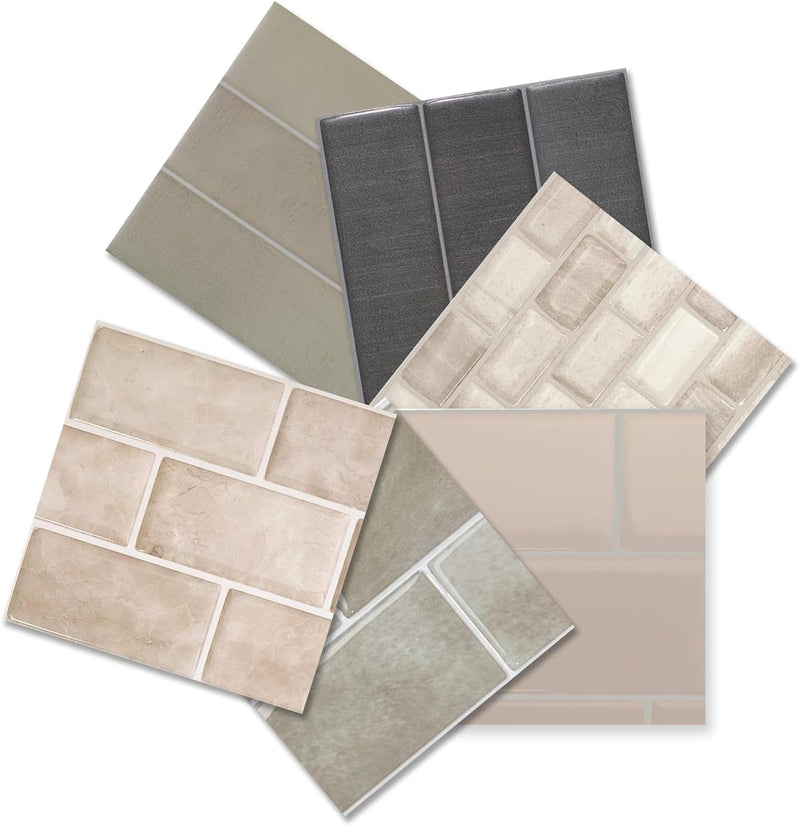 Sample Kit | Peel and Stick Backsplash Tile | The Smart Tiles – Smart ...
