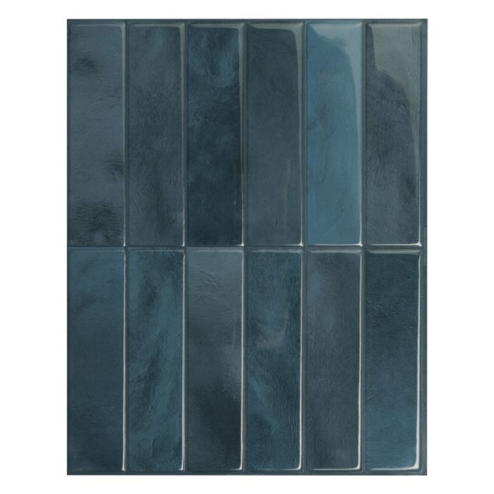 MOROCCO Blue peel and stick backsplash tile smart tiles for kitchen, bathroom, vr and fireplace