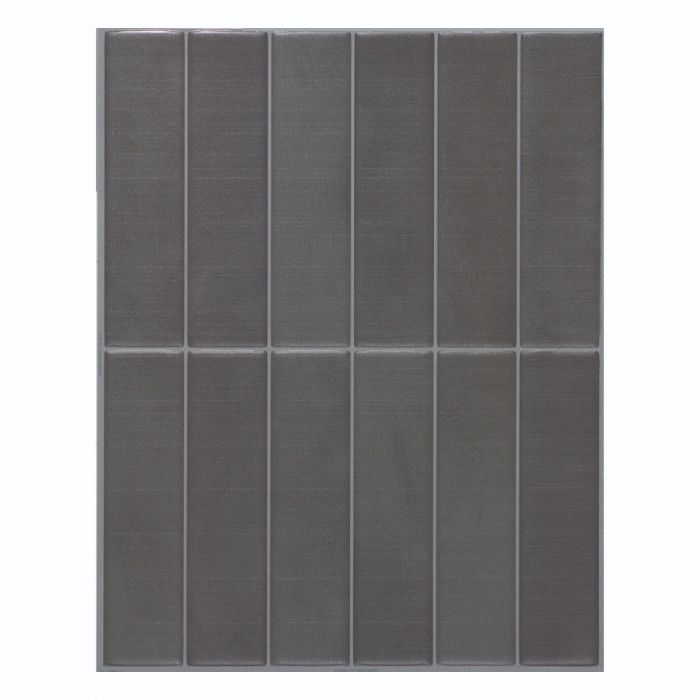 MOROCCO Grey peel and stick backsplash tile smart tiles for kitchen, bathroom, vr and fireplace