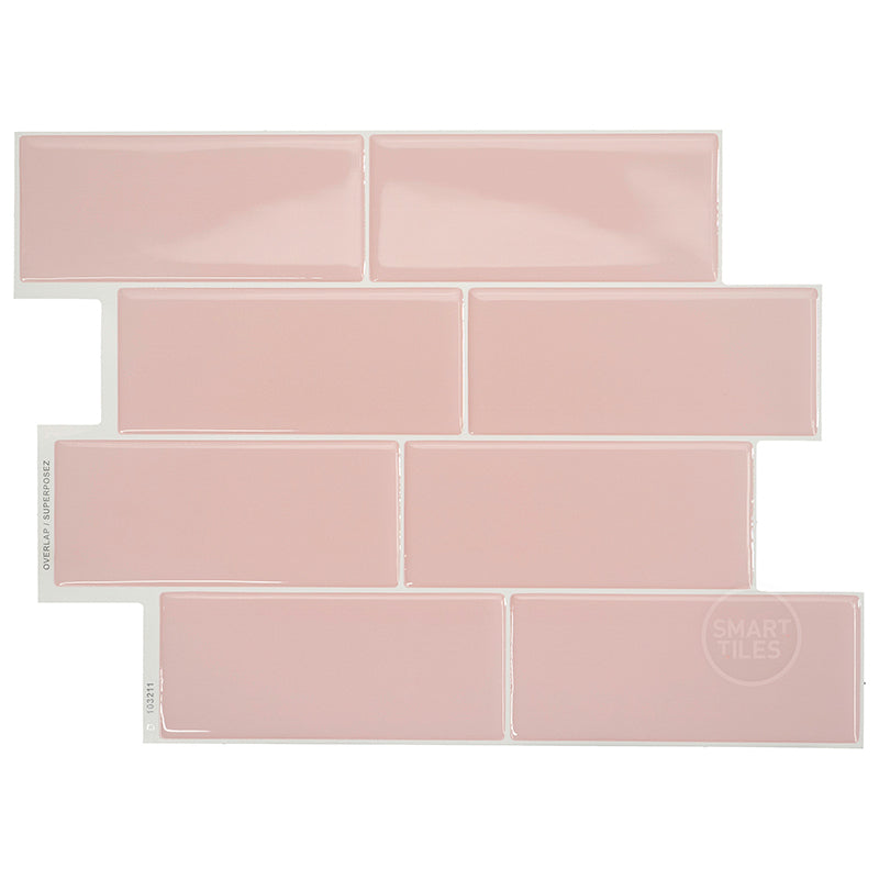SMART TILES Peel and Stick Backsplash - 5 fogli di 29,4 x 21,3 cm SMART TILES Peel and Stick Backsplash - 5 fogli di 29,4 x 21,3 cm